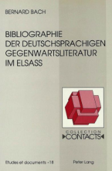 Bibliographie der deutschsprachigen Gegenwartsliteratur im Elsass
