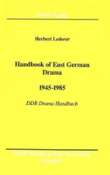 Handbook of East German Drama