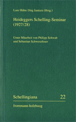 Buchcover Heideggers Schelling-Seminar (1927/28)