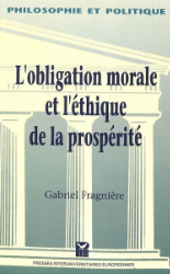 L'obligation morale et l'éthique de la prospérité