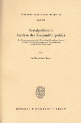 Sozialpolitische Analyse der Konjunkturpolitik