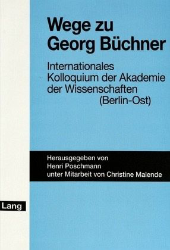 Wege zu Georg Büchner