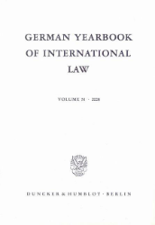 German Yearbook of International Law. Vol. 51 (2008)