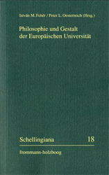 Buchcover Philosophie und Gestalt der Europäischen Universität
