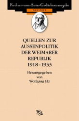 Quellen zur Außenpolitik der Weimarer Republik 1918-1933