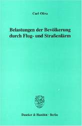 Buchcover Belastungen der Bevölkerung durch Flug- und Straßenlärm