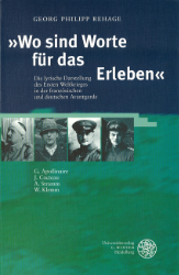 »Wo sind Worte für das Erleben«