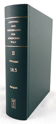 Aufstieg und Niedergang der römischen Welt (ANRW) /Rise and Decline of the Roman World. Part 2/Vol. 18/5