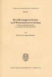 Bevölkerungswachstum und Wirtschaftsentwicklung