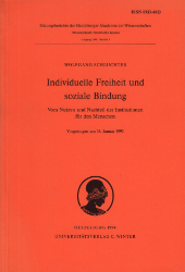 Individuelle Freiheit und soziale Bindung