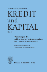 Wandlungen des geldpolitischen Instrumentariums der Deutschen Bundesbank