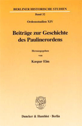 Beiträge zur Geschichte des Paulinerordens