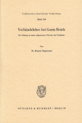 Verbändelehre bei Goetz Briefs