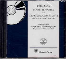 Datenbank Jahresberichte für deutsche Geschichte. Berichtsjahre 1986-2000