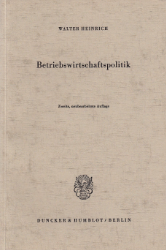 Betriebswirtschaftspolitik