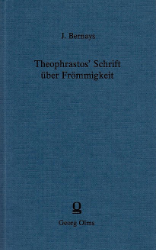 Buchcover Theophrastos' Schrift Über Frömmigkeit