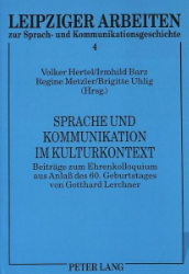 Sprache und Kommunikation im Kulturkontext