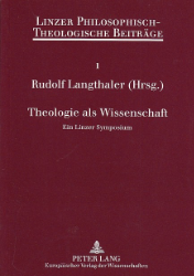 Theologie als Wissenschaft