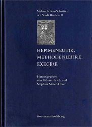 Buchcover Hermeneutik, Methodenlehre, Exegese