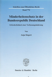 Minderheitenschutz in der Bundesrepublik Deutschland