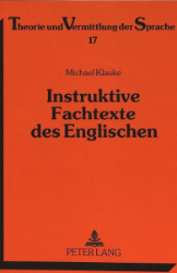 Instruktive Fachtexte des Englischen