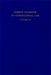 German Yearbook of International Law. Vol. 23 (1980)