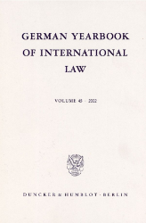 German Yearbook of International Law. Vol. 45 (2002)