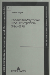 Friederike Mayröcker - Beyer, Marcel