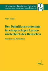 Der Definitionswortschatz im einsprachigen Lernerwörterbuch des Deutschen