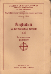 Kreuzbüchlein von Graf Sigmund von Hohenlohe 1525