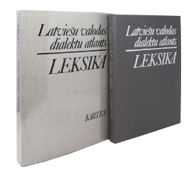 Latviesu valodas dialektu atlants, Leksika
