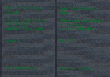 Buchcover Texte im Umkreis der Historik