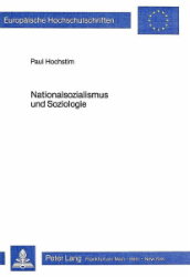 Nationalsozialismus und Soziologie