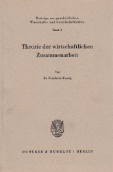 Theorie der wirtschaftlichen Zusammenarbeit