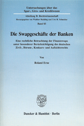 Die Swapgeschäfte der Banken