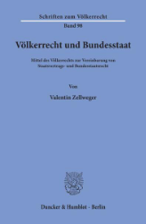 Völkerrecht und Bundesstaat