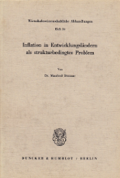 Inflation in Entwicklungsländern als strukturbedingtes Problem