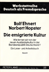 Die emigrierte Kultur. Band II