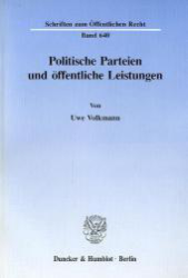 Politische Parteien und öffentliche Leistungen