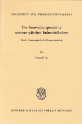 Der Innovationsprozeß in westeuropäischen Industrieländern