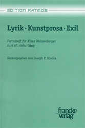 Lyrik - Kunstprosa - Exil
