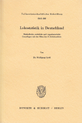 Lohnstatistik in Deutschland