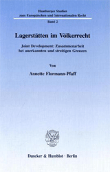 Lagerstätten im Völkerrecht