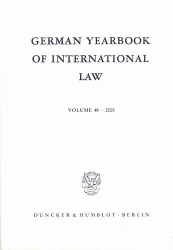 German Yearbook of International Law. Vol. 48 (2005)