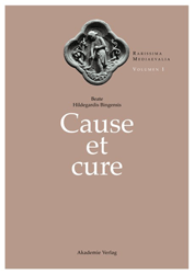 Buchcover Beate Hildegardis Cause et cure