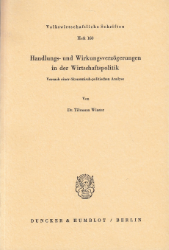 Handlungs- und Wirkungsverzögerungen in der Wirtschaftspolitik