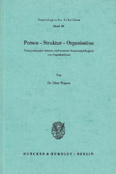 Person - Struktur - Organisation