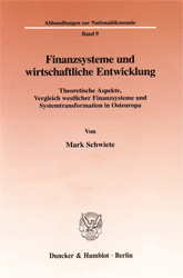 Finanzsysteme und wirtschaftliche Entwicklung