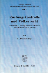 Rüstungskontrolle und Völkerrecht