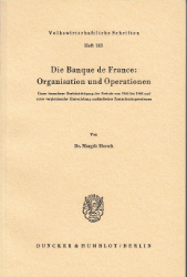 Die Banque de France: Organisation und Operationen